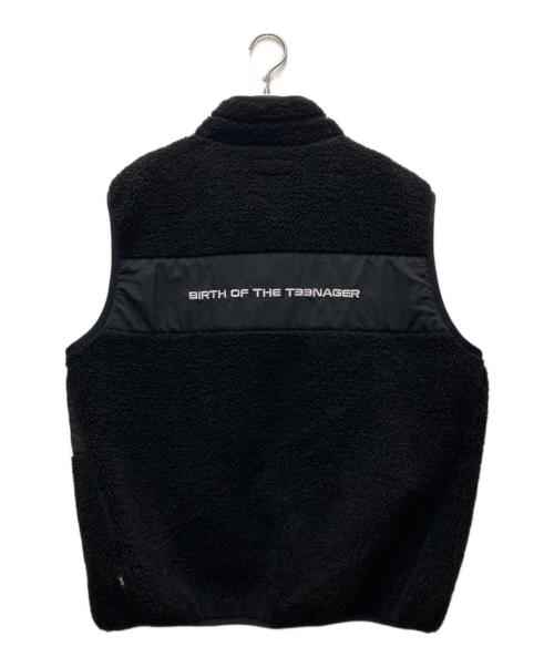 BoTT（ボット）BoTT (ボット) Fleece Zip Up Vest ブラック サイズ:Lの古着・服飾アイテム