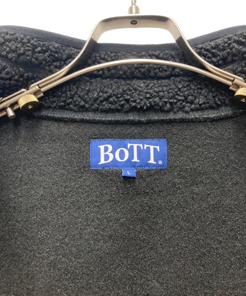BoTT（ボット）BoTT (ボット) Fleece Zip Up Vest ブラック サイズ:Lの古着・服飾アイテム