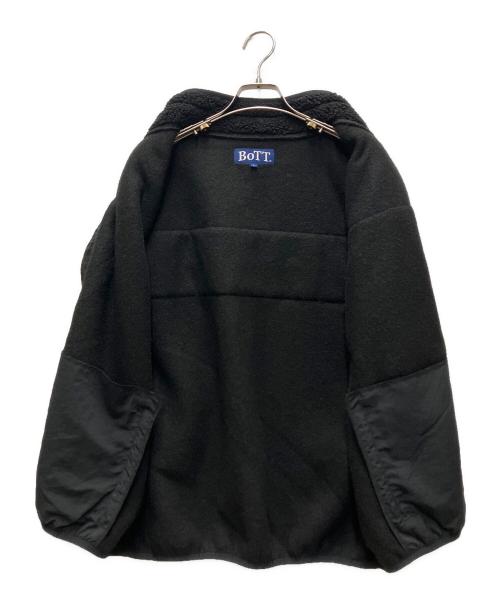 BoTT（ボット）BoTT (ボット) Fleece Zip Up Vest ブラック サイズ:Lの古着・服飾アイテム
