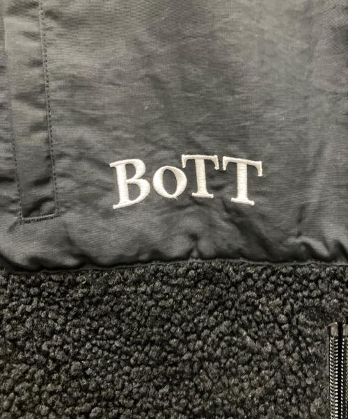 BoTT（ボット）BoTT (ボット) Fleece Zip Up Vest ブラック サイズ:Lの古着・服飾アイテム