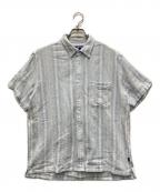 BoTTボット）の古着「24SS Jacquard Stripe S/S Shirt」｜ブルー
