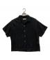 Jieda（ジエダ）の古着「LACE SHIRT S/S」｜ブラック