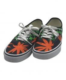 VANS×VALENTINO GARAVANI（ヴァンズ×ヴァレンティノ・ガラヴァーニ）の古着「"Valentino Tropical Leaves Green/Orange"」｜グリーン×オレンジ