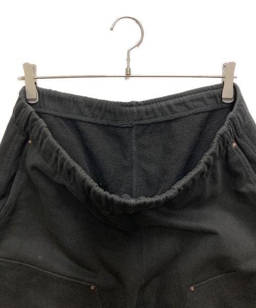 BEAMS（ビームス）BEAMS (ビームス) ダブルニースウェットパンツ ブラック サイズ:Lの古着・服飾アイテム
