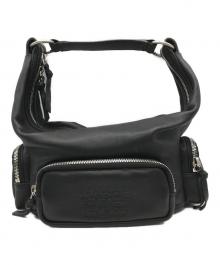 MARGE SHER WOOD（マージシャーウッド）の古着「CITY HOBO バッグ」｜ブラック