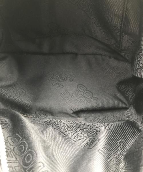 MARGE SHER WOOD（マージシャーウッド）MARGE SHER WOOD (マージシャーウッド) CITY HOBO バッグ ブラックの古着・服飾アイテム