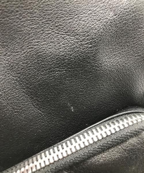 MARGE SHER WOOD（マージシャーウッド）MARGE SHER WOOD (マージシャーウッド) CITY HOBO バッグ ブラックの古着・服飾アイテム