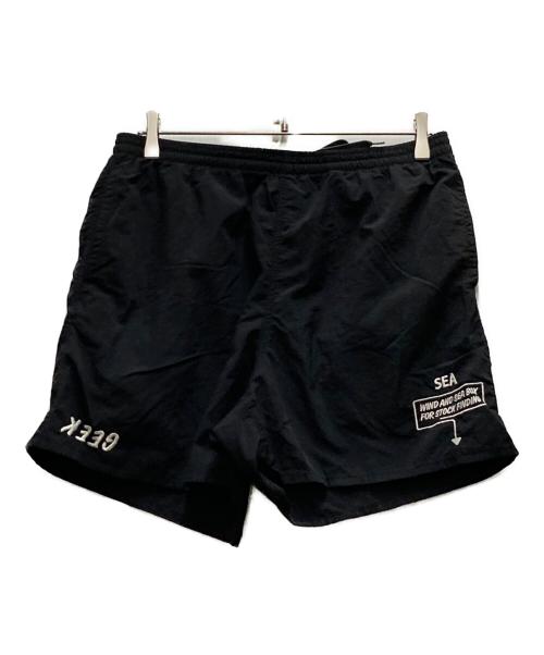 WIND AND SEA（ウィンダンシー）WIND AND SEA (ウィンダンシー) 21SS ARCVBX Geek Home Work Shorts ブラック サイズ:Mの古着・服飾アイテム