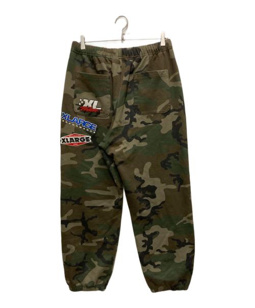 X-LARGE（エクストララージ）X-LARGE (エクストララージ) MULTI LOGO SWEAT PANTS オリーブ サイズ:Lの古着・服飾アイテム