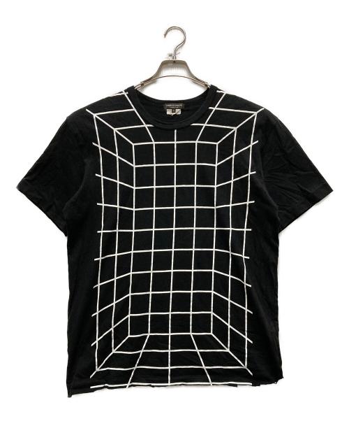 COMME des GARCONS HOMME PLUS（コムデギャルソンオムプリュス）COMME des GARCONS HOMME PLUS (コムデギャルソンオムプリュス) 半袖Tシャツ ブラック サイズ:Lの古着・服飾アイテム