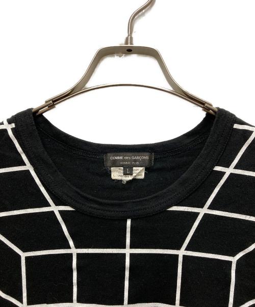 COMME des GARCONS HOMME PLUS（コムデギャルソンオムプリュス）COMME des GARCONS HOMME PLUS (コムデギャルソンオムプリュス) 半袖Tシャツ ブラック サイズ:Lの古着・服飾アイテム