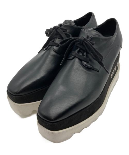 STELLA McCARTNEY（ステラマッカートニー）STELLA McCARTNEY (ステラマッカートニー) エリス 厚底ブーツ ブラック サイズ:37 1/2の古着・服飾アイテム