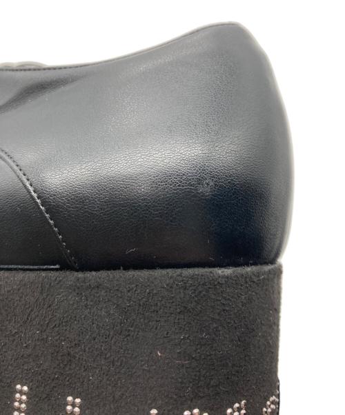 STELLA McCARTNEY（ステラマッカートニー）STELLA McCARTNEY (ステラマッカートニー) エリス 厚底ブーツ ブラック サイズ:37 1/2の古着・服飾アイテム