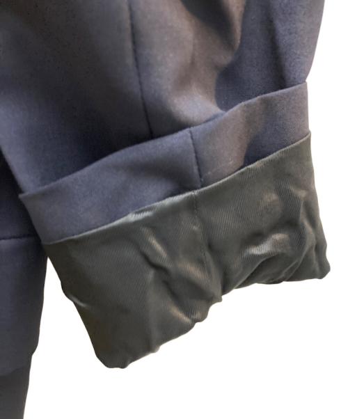 Acne studios（アクネ ストゥディオス）Acne studios (アクネ ストゥディオス) ウールギャバチェスターコート ネイビー サイズ:46の古着・服飾アイテム