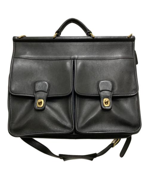 COACH（コーチ）COACH (コーチ) ターンロックショルダーバッグ ブラックの古着・服飾アイテム