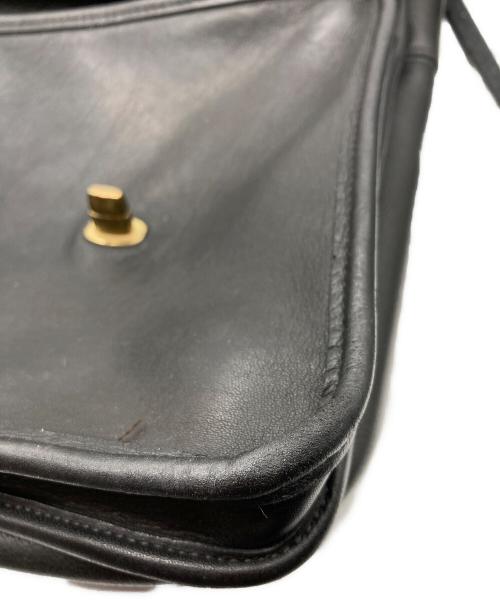 COACH（コーチ）COACH (コーチ) ターンロックショルダーバッグ ブラックの古着・服飾アイテム