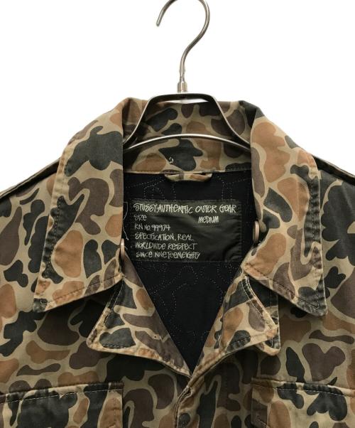 stussy（ステューシー）stussy (ステューシー) 00'S ミリタリージャケット カーキ サイズ:Mの古着・服飾アイテム