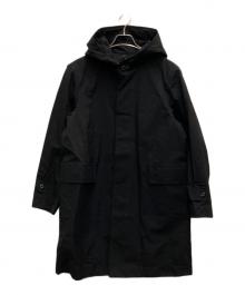 THE NORTH FACE（ザ ノース フェイス）の古着「ボールドフーデットコート」｜ブラック