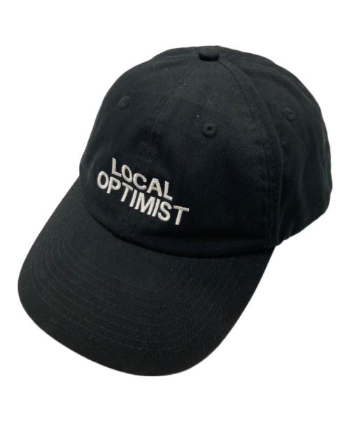 madhappy（マッドハッピー）madhappy (マッドハッピー) Local Optimist Dad Hat ブラックの古着・服飾アイテム