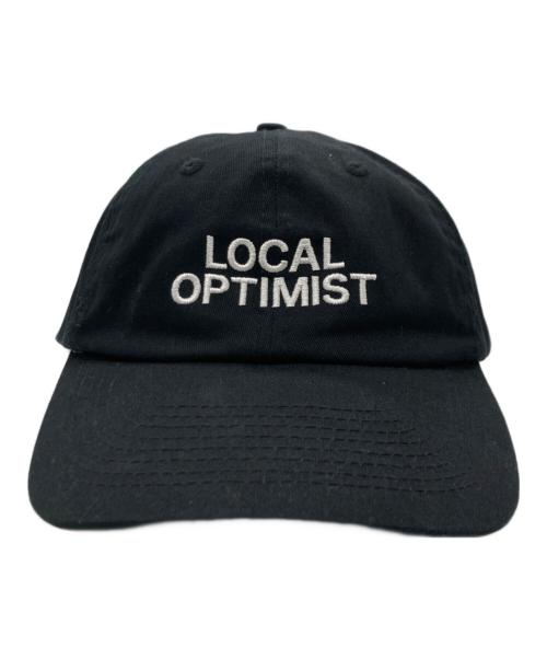 madhappy（マッドハッピー）madhappy (マッドハッピー) Local Optimist Dad Hat ブラックの古着・服飾アイテム