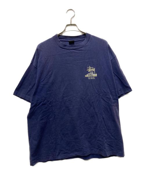 stussy（ステューシー）stussy (ステューシー) 80's OLD SKOOL FLAVOR T-SHIRTS ネイビー サイズ:XXLの古着・服飾アイテム
