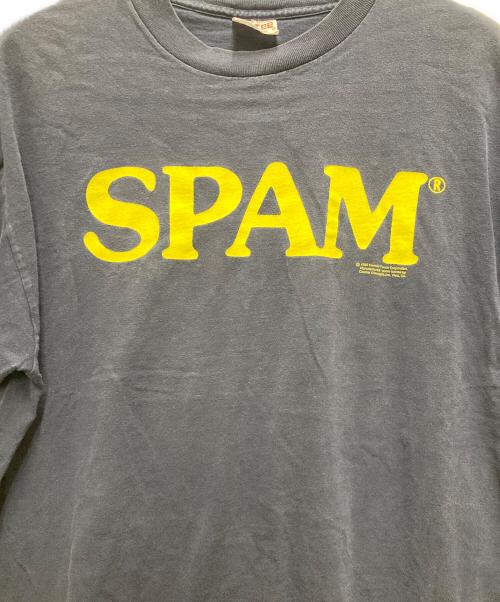 SoF Tee（ソフ ティー）SoF Tee (ソフ ティー) 90's SPAM Tシャツ ネイビー サイズ:XLの古着・服飾アイテム
