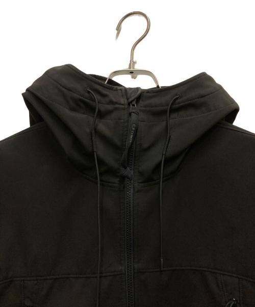 C.P COMPANY（シーピーカンパニー）C.P COMPANY (シーピーカンパニー) SOFTSHELL GOGGLE JACKET ブラック サイズ:54の古着・服飾アイテム