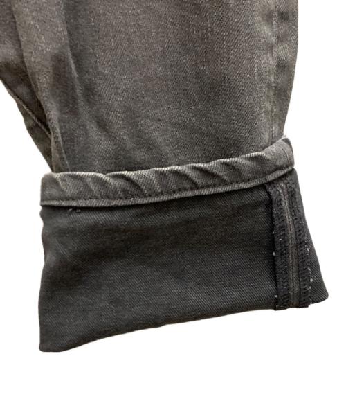 BALMAIN（バルマン）BALMAIN (バルマン) バイカーパンツ グレー サイズ: 81cm (W32)の古着・服飾アイテム