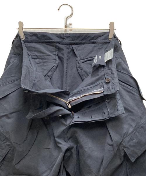 ÉTIQUETTE VIDÉ（エチケット・ヴィデ）ÉTIQUETTE VIDÉ (エチケット・ヴィデ) レイヤードカーゴパンツ ネイビー サイズ:Ⅿの古着・服飾アイテム