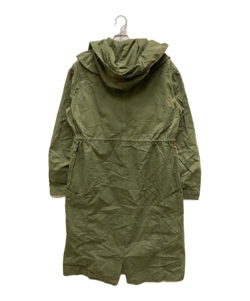 nouvmaree（ヌーブマリー）nouvmaree (ヌーブマリー) GARMENT DYED CURVED FISHTAIL COAT カーキ サイズ:Sの古着・服飾アイテム