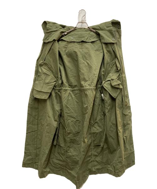 nouvmaree（ヌーブマリー）nouvmaree (ヌーブマリー) GARMENT DYED CURVED FISHTAIL COAT カーキ サイズ:Sの古着・服飾アイテム