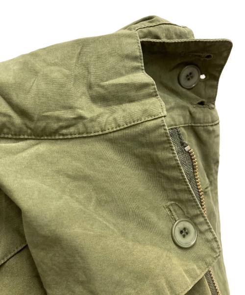 nouvmaree（ヌーブマリー）nouvmaree (ヌーブマリー) GARMENT DYED CURVED FISHTAIL COAT カーキ サイズ:Sの古着・服飾アイテム