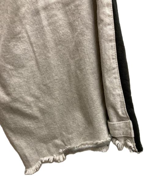 AMBERGLEAM（アンバーグリーム）AMBERGLEAM (アンバーグリーム) 2WAY Baggy Denim Pants グレー サイズ:Sの古着・服飾アイテム