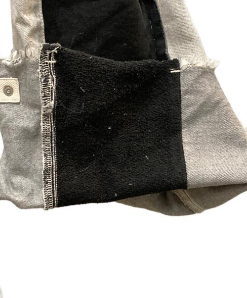 AMBERGLEAM（アンバーグリーム）AMBERGLEAM (アンバーグリーム) 2WAY Baggy Denim Pants グレー サイズ:Sの古着・服飾アイテム