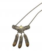 TMTティーエムティー）の古着「イーグルトップ フェザーネックレス」｜シルバー