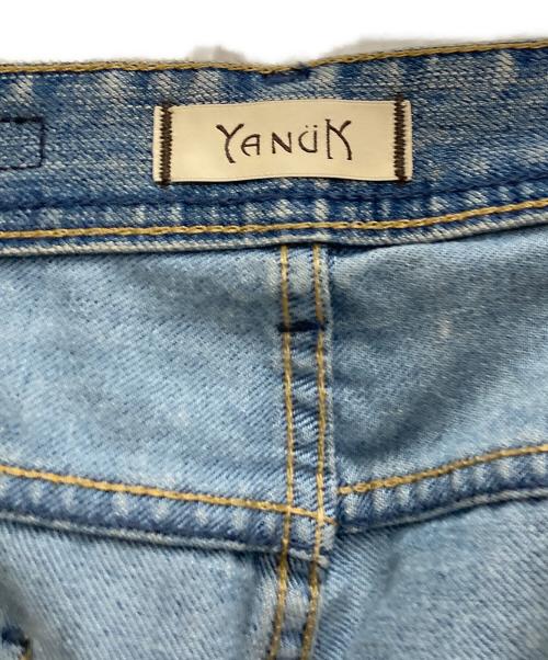 YANUK（ヤヌーク）YANUK (ヤヌーク) Trick Denim インディゴ サイズ:21の古着・服飾アイテム
