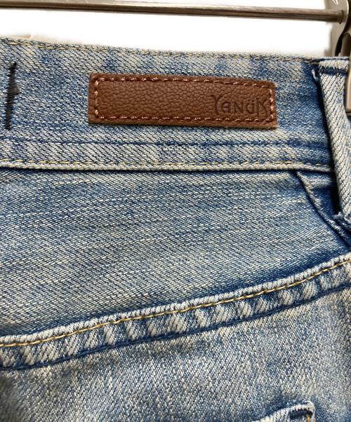 YANUK（ヤヌーク）YANUK (ヤヌーク) Trick Denim インディゴ サイズ:21の古着・服飾アイテム