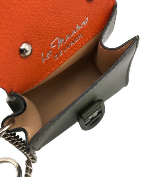 DELVAUX（デルヴォー）DELVAUX (デルヴォー) Brillant Sushi Bag Charm カーキの古着・服飾アイテム