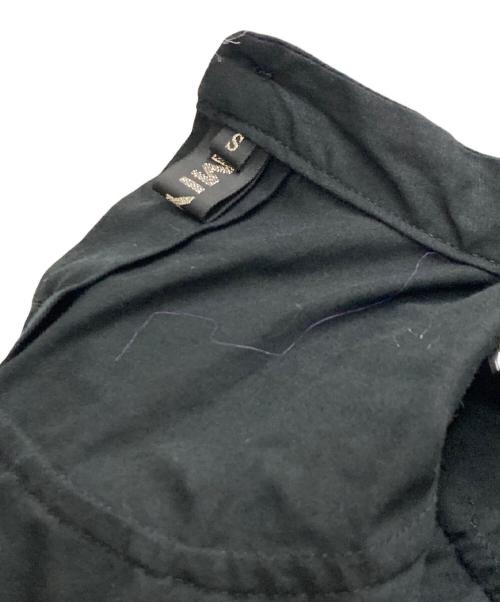 MIYAO（ミヤオ）MIYAO (ミヤオ) Blouse with ruffled flaps ブラック サイズ:Mの古着・服飾アイテム