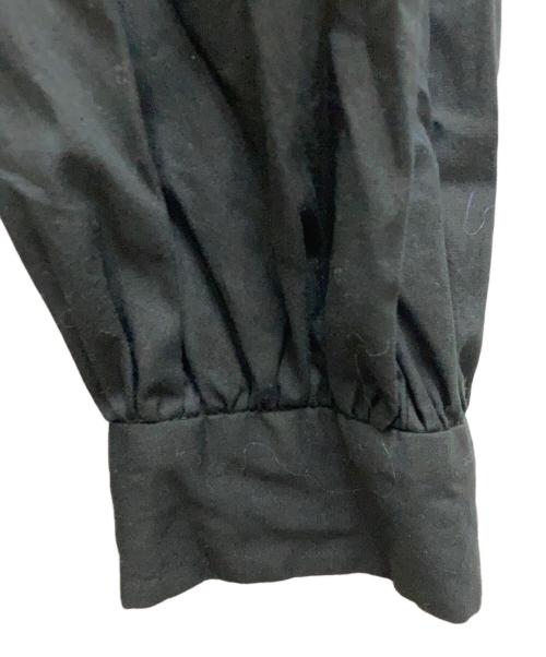 MIYAO（ミヤオ）MIYAO (ミヤオ) Blouse with ruffled flaps ブラック サイズ:Mの古着・服飾アイテム