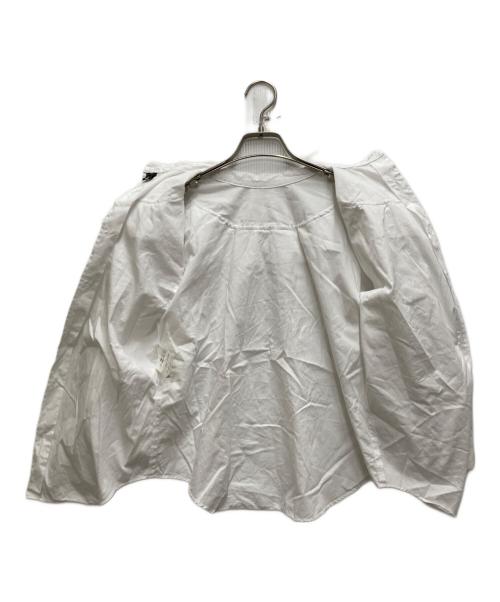 MIYAO（ミヤオ）MIYAO (ミヤオ) Blouse with ruffled flaps ホワイト サイズ:Sの古着・服飾アイテム