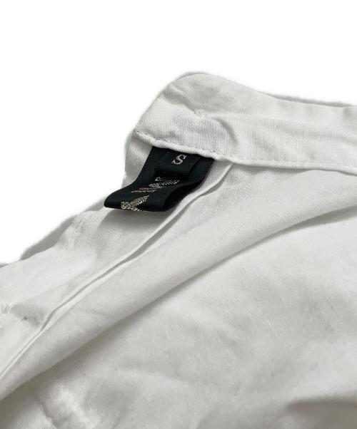 MIYAO（ミヤオ）MIYAO (ミヤオ) Blouse with ruffled flaps ホワイト サイズ:Sの古着・服飾アイテム