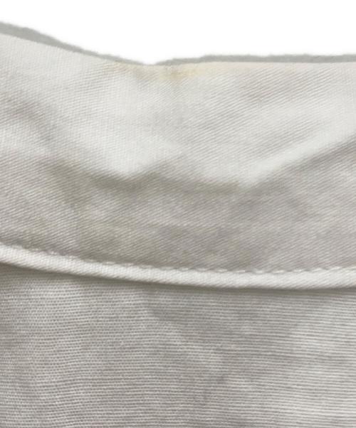 MIYAO（ミヤオ）MIYAO (ミヤオ) Blouse with ruffled flaps ホワイト サイズ:Sの古着・服飾アイテム