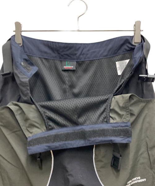 NON TOKYO（ノントーキョー）NON TOKYO (ノントーキョー) SWITCHING NYLON SKIRT グレー サイズ:Sの古着・服飾アイテム