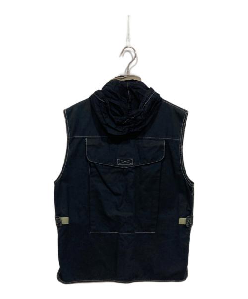 BANANA REPUBLIC（バナナリパブリック）BANANA REPUBLIC (バナナリパブリック) 80s ハンティングベスト ブラック サイズ:Mの古着・服飾アイテム