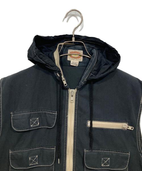 BANANA REPUBLIC（バナナリパブリック）BANANA REPUBLIC (バナナリパブリック) 80s ハンティングベスト ブラック サイズ:Mの古着・服飾アイテム