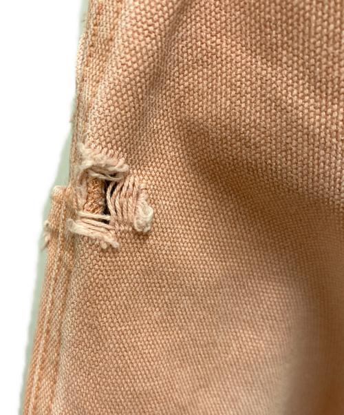 BlackEyePatch（ブラックアイパッチ）BlackEyePatch (ブラックアイパッチ) OG LEATHER PATCHED WASHED PAINTER PANTS ピンク サイズ:Lの古着・服飾アイテム