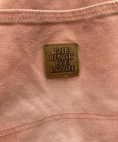 BlackEyePatch（ブラックアイパッチ）BlackEyePatch (ブラックアイパッチ) OG LEATHER PATCHED WASHED PAINTER PANTS ピンク サイズ:Lの古着・服飾アイテム