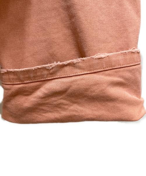 BlackEyePatch（ブラックアイパッチ）BlackEyePatch (ブラックアイパッチ) OG LEATHER PATCHED WASHED PAINTER PANTS ピンク サイズ:Lの古着・服飾アイテム