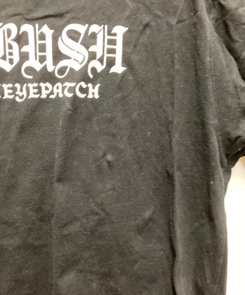 THE BLACK EYE PATCH（ブラックアイパッチ）THE BLACK EYE PATCH (ブラックアイパッチ) プリントTシャツ ブラック サイズ:Lの古着・服飾アイテム